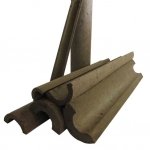 Medias Cañas de Lana Mineral - Tubos premoldeados de lana mineral fabricada en base a escorias de alto horno aglomeradas con resinas termomoldeables. Las fibras largas, finas y elásticas, uniformemente distribuidas le confieren una densidad constante con un despreciable contenido de material no fibrado.